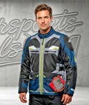 New Tourmaster Ridgecrest Men Adventure Jacket Navy/gray Medium Msrp $249. Price: $229.99.
