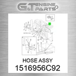 1516956C92 Hose Assy Fits International Truck (surplus Open Box) New. Price: $475.99.