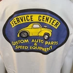 Vintage Race/gasser/drag T-shirt Service Center Custom Auto Parts & Speed New. Price: $19.99.