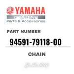 Yamaha Genuine Oem Parts Chain 94591-79118-00 For YZ450F New. Price: $46.85.