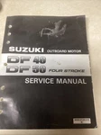 99500-87J00-01E Suzuki Service Manual DF40/50 9950087J0001E, Genuine Oem Part Used. Price: $25.00.