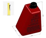 Reda Innovations Saddlebag Fuel Can New. Price: $53.74.