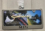 Infiniti License Plate Frame Stainless Steel Silver Elite Automotive New. Price: $35.00.