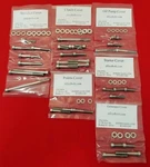 Suzuki 1972-1977 Polished Stainless Steel Engine Bolt Screw Kit Set New. Price: $27.49.