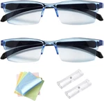 2 Pcs Focus Glasses, Self Adjusting Vision Anti-blue Automatic Smart New. Price: $15.18.