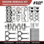G4KE Engine Overhaul Rebuild Kit & Crankshaft 4X Con Rods For Hyundai Kia 2.4L New. Price: $187.99.