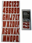 Hardline Products Series 350 Factory Matched 3-INCH Boat & Pwc Registration N... New. Price: $22.45.