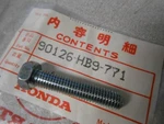 Nos Oem Honda Bolt 8X40 1986-08 TRX250-400 1982-87 ATC200-350 90126-961-006 New. Price: $12.99.