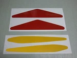 Set Of 4 Ski-doo Rev 03-09 Snowmobile Front Nosepan & Rear Tunnel Reflectors New. Price: $16.99.