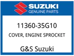Suzuki Oem Part 11360-35G10 Cover,eng Sprocket New. Price: $20.57.