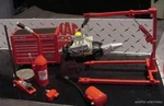 Diecast Diorama Mac Tool Box Engine Stand Kit Jack 1:24 '02 Caliber Nascar New. Price: $69.99.