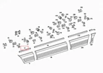 Mercedes-benz Front Lh Fender Molding 126-698-01-80 For Mbz 300SD & More New. Price: $54.95.