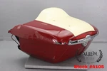 Scrape 2015 Indian Roadmaster Trunk Box Assembly Red Ivory Cream #4105 Used. Price: $794.44.