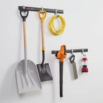 Rubbermaid Garage Fasttrack 8-PIECE Small Kit, Black/grey New. Price: $36.00.