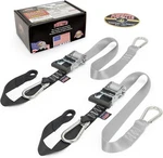 1.5IN X 6.5FT Heavy Duty Ratchet Tie-down Straps With Soft-tye And New. Price: $46.99.