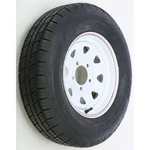 Awc Trailer Tire And Wheel Assembly White TA2034512-71R175C-A New. Price: $221.15.