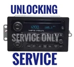 Unlocking Service For Gm, Chevrolet Cd Player Radio New. Price: $52.78.