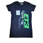 New Eli Tomac Kawasaki Ladies Lg / Large V Neck Tee Shirt Black. Price: $34.95.