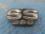 1968 Chevrolet Chevy Chevelle Ss 396 Rear Deck Emblem Oem Used 7745748. Price: $19.99.