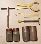 Harley Davidson Specialty Tools: Suspension, Ignition Switch And Belt Used. Price: $41.00.