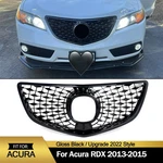 Gloss Black Front Bumper Grille For 2013 2014 2015 Acura Rdx Upgrade 2022 Style New. Price: $259.99.