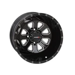 System ST-4 Aluminum Wheel 14X7, 4/110, 2+5, Black/machined 14S3-4111 New. Price: $164.16.