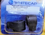 Whitecap Ind G-1130C Blk Plastic End Fitting Snap Pack Of 2 New. Price: $22.99.