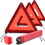 Dsv Standard Emergency Triangles, Warning For Vehicles, Reflective... New. Price: $29.01.