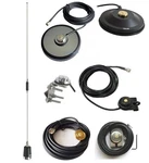 Mobile Radio Antenna 445-470MHZ 5DBD Hole Trunk Mirror Magnet Mount Mini-uhf New. Price: $66.00.