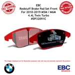 Ebc Redstuff Ceramic Front Brake Pads For 2010-13 Bmw X5M / M6M 4.4L Twin Turbo New. Price: $258.81.
