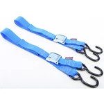 Powertye Tie-down Cam S-hook 1.5"X5.5' Blue Pair 28623 New. Price: $47.70.