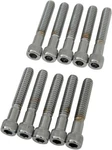 Drag Specialties Coarse-thread Knurled Socket Head Bolts 1/4"-20 X 1-1/2" 10-PK New. Price: $19.54.