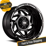 Grid Wheels 20X10 -12 6X135/139.7 108.00 GD12 Gloss Black W/milled Accents New. Price: $72.24.