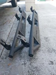 Oedro Running Boards. 2005-2020 Toyota Tacoma Double Used. Price: $100.00.