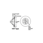 Webb 54220P Disc Brake Rotor 17.08 X 1.77 New. Price: $322.22.