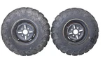 01 Yamaha Kodiak 4X4 Front Wheels Rims & Tires 25X8-12 4/110 YFM400F Used. Price: $249.99.