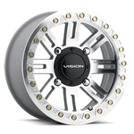 New 15X7 Vision 356 Manx 2 Beadlock Machined 4X156 ET38 Wheel Rim. Price: $206.08.