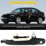 Door Handle Outside Smooth Front Black Driver For Mazda 3 6 CX-7 CX-9 RX-8 New. Price: $16.14.