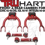 Truhart Adjustable Front Rear Camber Kit Combo For 92-95 Civic 94-01 Integra New. Price: $269.99.