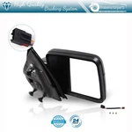 Passenger Side Black Cover View Mirror 2004-14 Ford F150 Truck Power Heated New. Price: $58.99.