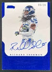 2015 Flawless Victors Blue #fva-rs Richard Sherman Auto /20 Ungraded. Price: $200.00.