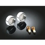 Kuryakyn Deep Dish Bezels With Smoke Lenses And Amber Bulbs - 2270 New. Price: $71.99.