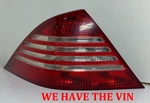 03-06 Mercedes C215 Cl-class Rear Left Driver Led Tail Light Assy 2158200964 Oem Used. Price: $399.99.