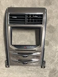 11-15 Lincoln Mkx Radio Audio Climate Control Bezel Panel Center Vents Module Used. Price: $189.00.