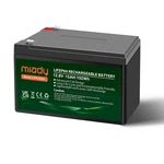 Miady Lithium LIFEPO4 Battery, Deep Cycle 12V-15AH-3000+ New. Price: $52.90.