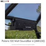 Polaris Mb Quart 100W Clip On Soundbar 4 W/integrated Amp For UTV-2881230 New. Price: $299.99.