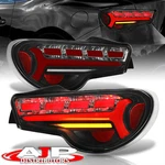 Jdm Led Red Tube Black Brake Tail Lights For 2013-2020 Subaru Brz Toyota Frs 86 New. Price: $131.00.