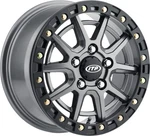 I.t.p. SD10 Beadlock Atv/utv Wheel Front/rear 15X7 6+1 5/4.5 Brushed Gray/black New. Price: $296.35.