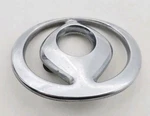 Mazda Logo Badge Symbol Emblem Chrome Design Ornament Used. Price: $29.99.