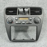 1998-02 Honda Accord Radio Bezel Climate Control Heater Clock Vent Oem Black Used. Price: $72.24.